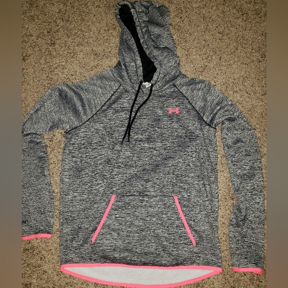 Womans Under Armour Hooded Sweatshirt - Picture 1 of 5